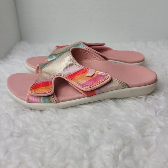 Spenco Kholo Monet Womens Sandals Size 8 D Slide Slip On Sunset Shoes - Picture 3 of 10